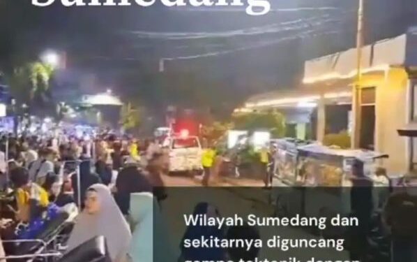 MDMC Kabupaten Sumedang Membuka Poskor Bantu Korban Bencana Gempa Sumedang