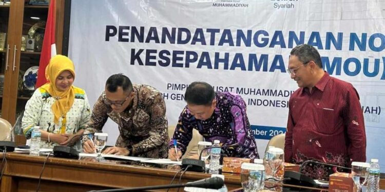 Zurich Syariah dan PP Muhammadiyah Tandatangani Nota Kesepahaman