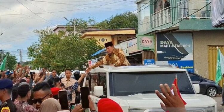Prabowo tiba di lokasi Sidang Tanwir Muhammadiyah