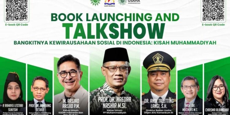 SUMU Bersama KADIN Gelar Talkshow dan Launching Buku Bangkitnya Kewirausahaan Sosial