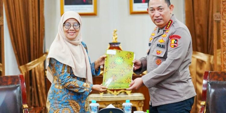 Silaturahmi dengan Kapolri, Aisyiyah Bahas Kerjasama Pencegahan dan Penegakan Hukum Bagi Perempuan dan Anak