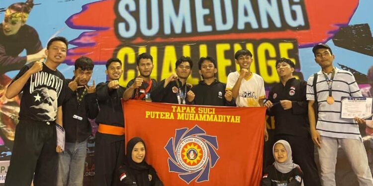 Atlet Tapak Suci UM Bandung Raih Prestasi di Kejuaraan Pencak Silat Nasional Sumedang Challenge 2024