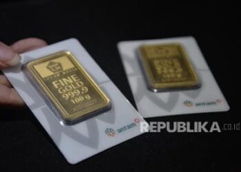 Harga Emas Bergerak Naik, Kini Dibanderol Rp 1.986.000 per Gram