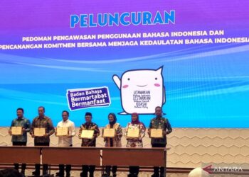 Kemendikdasmen luncurkan pedoman awasi penggunaan Bahasa Indonesia 