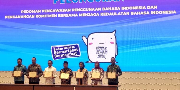 Kemendikdasmen luncurkan pedoman awasi penggunaan Bahasa Indonesia 