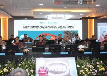 WIKA Turunkan Utang Sebesar Rp4,4 Triliun Sepanjang 2024, Sampaikan kepada Pemegang Saham dalam RUPST