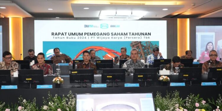WIKA Turunkan Utang Sebesar Rp4,4 Triliun Sepanjang 2024, Sampaikan kepada Pemegang Saham dalam RUPST