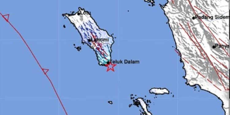 Aktivitas Sesar Besar Sumatera picu gempa di Nias Selatan Sabtu pagi