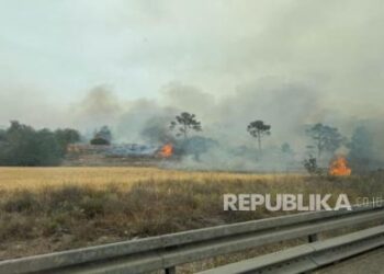 Israel Dihajar Kebakaran Hebat, Ketika Api dan Angin Menjadi Tentara Allah SWT