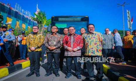 TransJabodetabek Blok M-Alam Sutera Diluncurkan, Pilar: Warga Tangsel Nyaman ke Jakarta