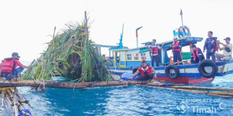 PT Timah – Nelayan Matras tenggelamkan rumpon