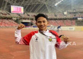 Atlet Muda Yad Hapizudin Sabet Emas di Singapore Open Track and Field Championships 2025
