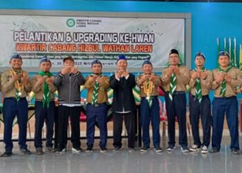 Kwartir Cabang Hizbul Wathan Kecamatan Laren Adakan Pelantikan dan Upgrading