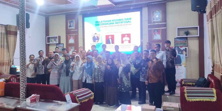Tingkatkan Kompetensi Digital, SMA Muh1ba Delegasikan Guru Ikuti Pelatihan Koding dan AI