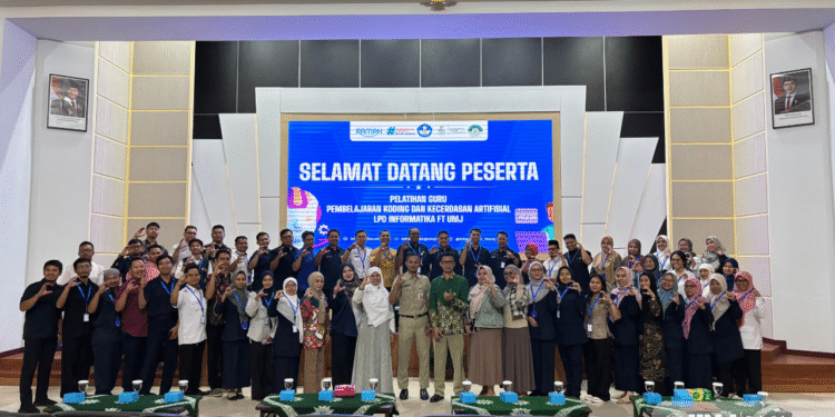 FT UMJ Dukung Literasi Digital Guru Melalui Pelatihan Koding dan Kecerdasan Artifisial