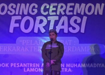 Fortasi 2025 Al Mizan Putra Resmi Ditutup, Kepala Kesantrian Tekankan Makna Hijrah bagi Santri Baru