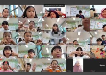 SD Aisyiyah Kamila Malang dan Daepyong Korea Selatan Berkolaborasi Lewat Program Internasional Reading Across The Sky