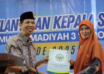 Kepala SD Muhammadiyah 3 IKROM Wage Resmi Dilantik, Siap Berkolaborasi dengan Semua Pihak