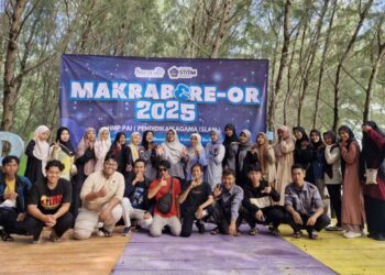 Pantai Semilir jadi Saksi Regenerasi Kepemimpinan HMP PAI STITMUBO 2025/2026
