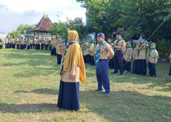 Pembukaan Ceria Pandu Athfal SD Mudabo, Ini Pesan Kepala Sekolah