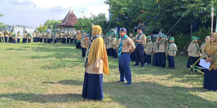 Pembukaan Ceria Pandu Athfal SD Mudabo, Ini Pesan Kepala Sekolah