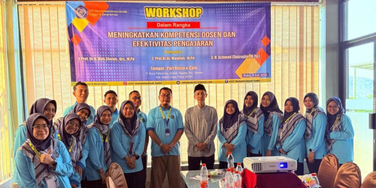 STIT Muhammadiyah Kediri Pacu Kualitas Dosen Lewat Workshop Progresif di Pari Resto