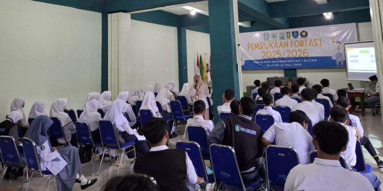 Fortasi 2025 SMK-SMA Muhammadiyah 1 Blitar: Tanamkan Jiwa Filantropi Sejak Hari Pertama Sekolah