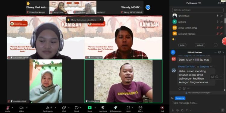 FOKAL IMM UM Gelar Diskusi Peran Orang Tua dalam Pendidikan Anak
