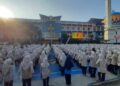 Smamda Sidoarjo Kukuhkan Senam Anak Indonesia Hebat Setiap Jumat Pagi