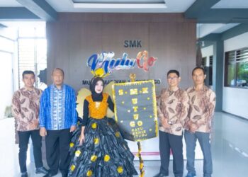 SMK Mutu GO Meriahkan Gebyar Fortasi dan Milad IPM ke-64 dengan Maskot Ratu Teknik