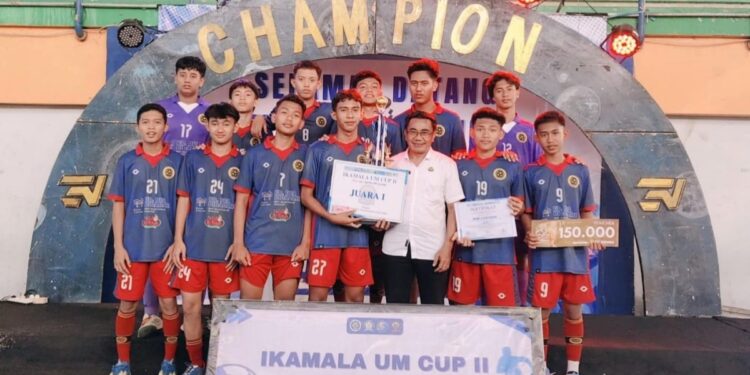 Tim Futsal Mamda Sabet Juara 1 di IKAMALA UM CUP II