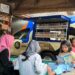 Mobil Terbang UMM Bawa Semangat Literasi ke Kampung Anyar