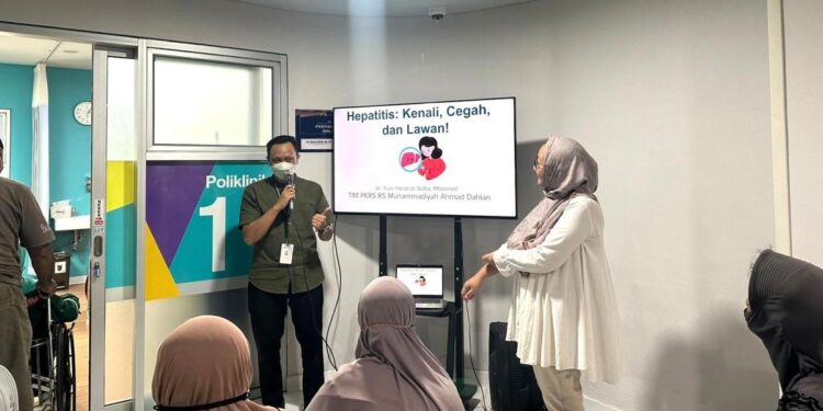 Peringati Hari Hepatitis Sedunia, RSMAD Kediri Adakan Promosi Kesehatan Rumah Sakit