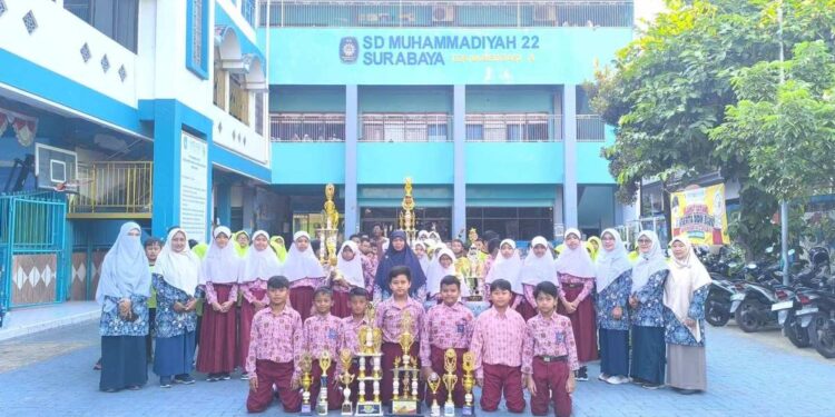 SD Muhammadiyah 22 Surabaya Rayakan Hari Anak Nasional Bersama Para Juara