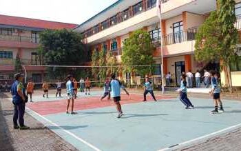Smamuga Jadi Tuan Rumah Turnamen Voli dan Futsal HUT ke-80 RI di Kecamatan Tulangan