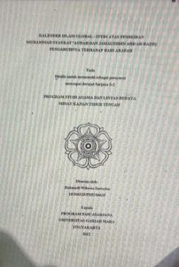 Literatur KHGT (8) : Review Tesis “Kalender Islam Global (Studi Atas Pemikiran Muhammad Syaukat ‘Audah dan Jamaluddin ‘Abd ar-Raziq dan Pengaruhnya Terhadap Hari Arafah)” Karya Rahmadi Wibowo
