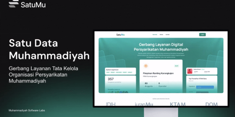 ‘SATUMU’ Siap Diluncurkan! Muhammadiyah Jadi Organisasi Berbasis Data Digital