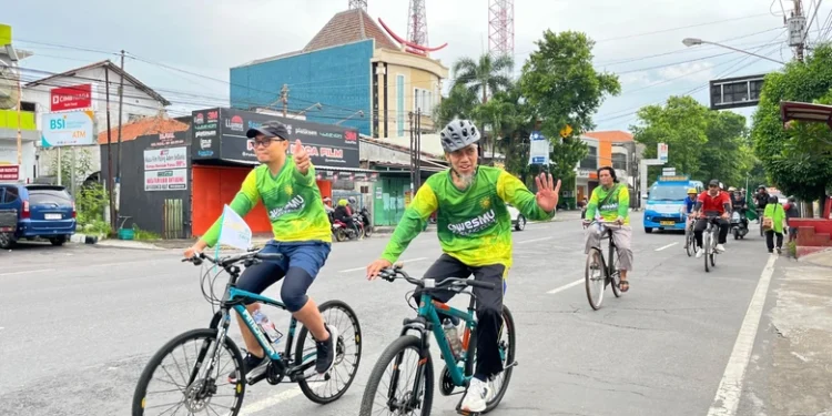 GowesMu PDM Kota Surakarta Semarakkan Milad ke-113 Muhammadiyah