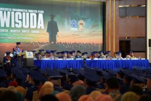 UMSU Wisuda 2.355 Lulusan Magister, Dokter dan Sarjana
