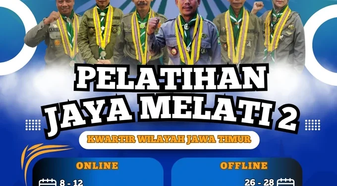 Pelatihan Jaya Melati 2 Dibuka, HW Jatim Dorong Standarisasi Pembinaan