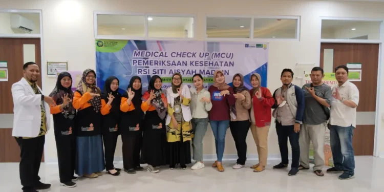 BRI Madiun Gandeng RSI Siti Aisyah Gelar Medical Check-Up Komprehensif untuk 50 Karyawan