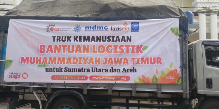 Himpun Dana Rp11,5 Miliar, PWM Jatim Kirim Bantuan ke Langkat dan Aceh Tamiang