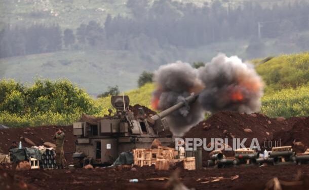 Hizbullah Hajar 18 Tank Merkava Israel di Lebanon Selatan