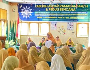 Aisyiyah Sumut Gelar Tabligh Akbar Ramadan 1447 dan Aksi Peduli Bencana di Barus