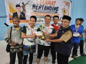 HUT RI ke-81 Jadi Momentum Lazismu Sumut Perkuat Soliditas Amil melalui Turnamen Badminton