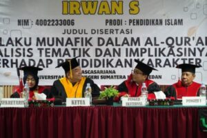 Sekretaris PWM Sumut Irwan Syahputra Raih Gelar Doktor Pendidikan Islam dengan Nilai Terpuji