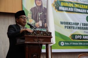 Kanwil Kemenhaj Sumut Tegaskan Komitmen Pembinaan Travel Haji dan Umrah di Pertemuan AMPHURI